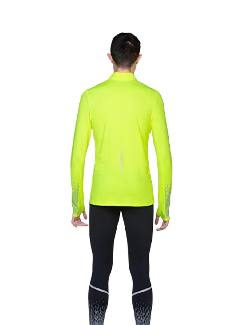 Ronhill Men's Tech Reflect 1/2 Zip Fluo Yellow/Reflect-5