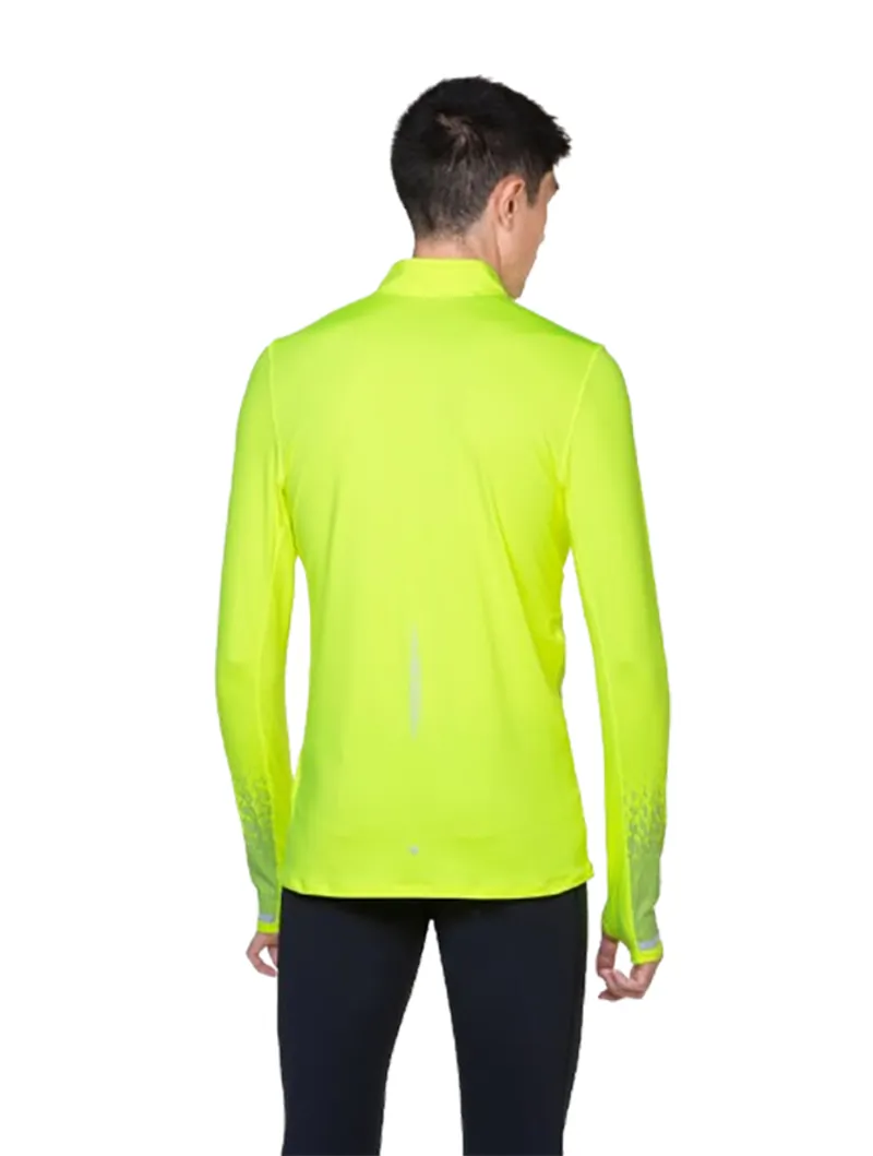 Ronhill Men's Tech Reflect 1/2 Zip Fluo Yellow/Reflect-3