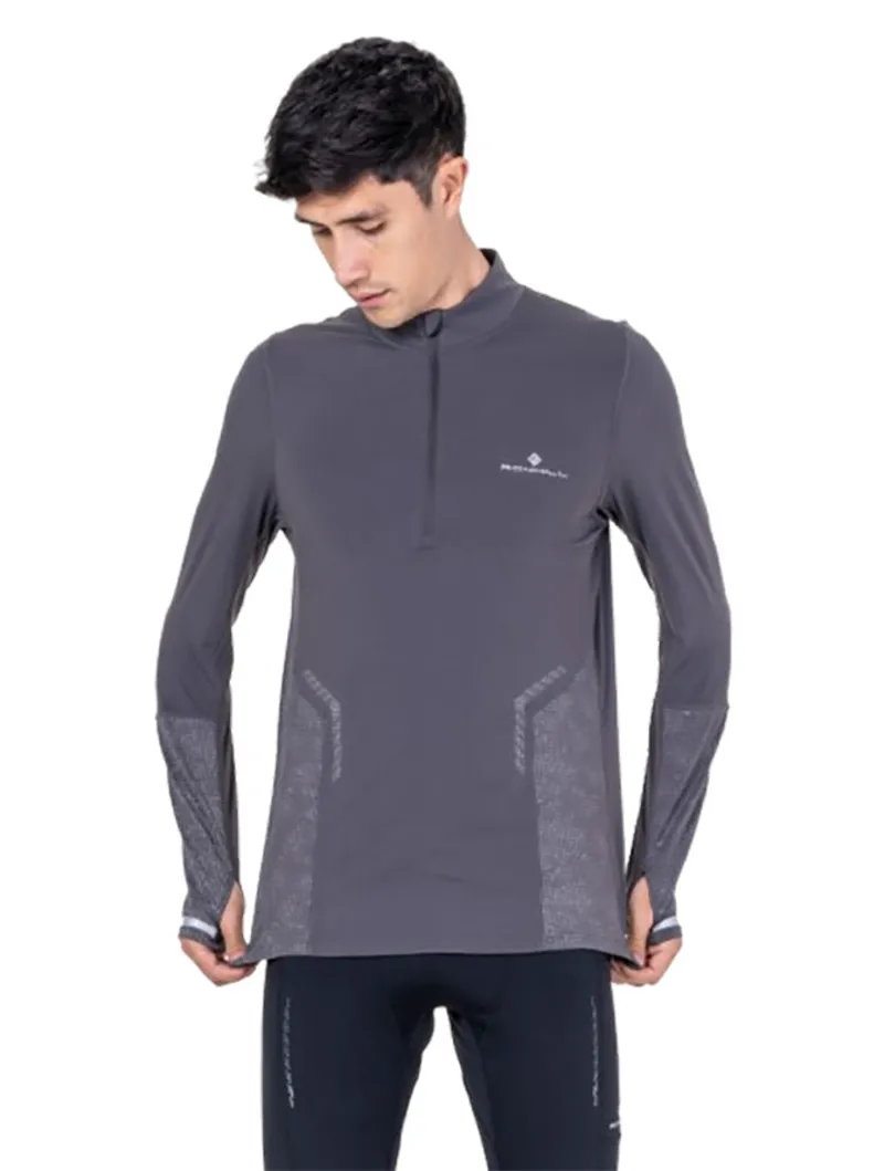 Ronhill Men's Tech Reflect 1/2 Zip Oxide/Reflect-4