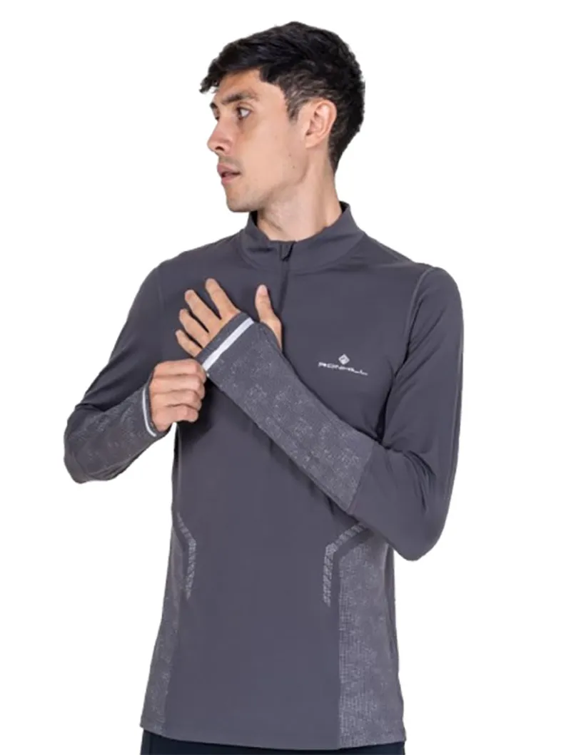 Ronhill Men's Tech Reflect 1/2 Zip Oxide/Reflect-2