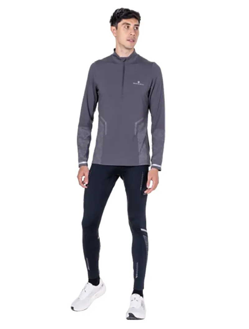 Ronhill Men's Tech Reflect 1/2 Zip Oxide/Reflect-9