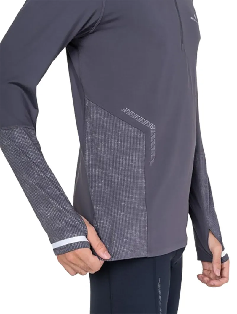 Ronhill Men's Tech Reflect 1/2 Zip Oxide/Reflect-8