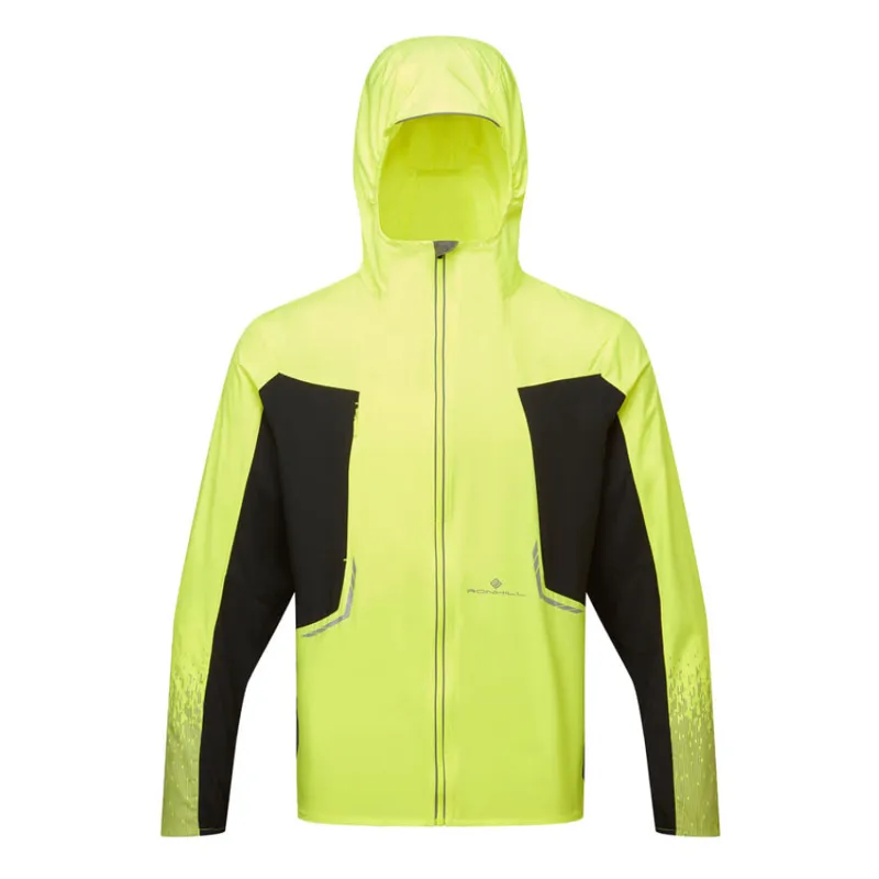 Ronhill Men's Tech Reflect Jacket Fluo Yellow/Black/Reflect