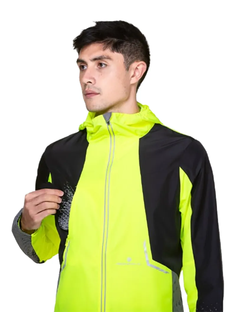 Ronhill Men's Tech Reflect Jacket FlYellow/Blck/Reflect-7
