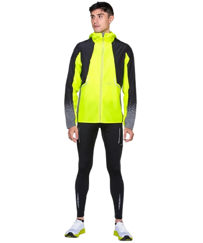 Ronhill Men's Tech Reflect Jacket FlYellow/Blck/Reflect-4