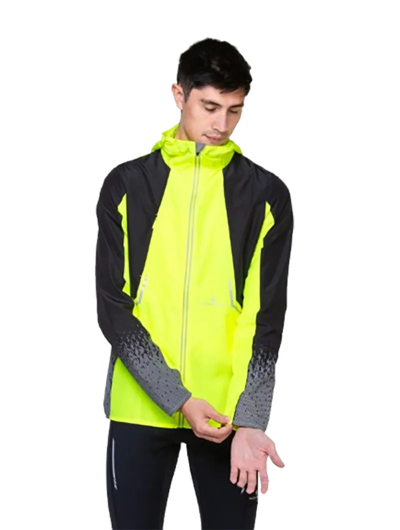 Ronhill Men's Tech Reflect Jacket FlYellow/Blck/Reflect-2