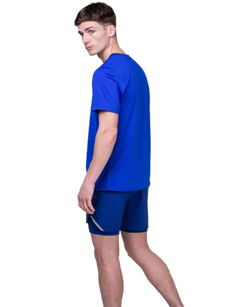 Ronhill Men's Tech S/S Tee Azurite/Citrus-4