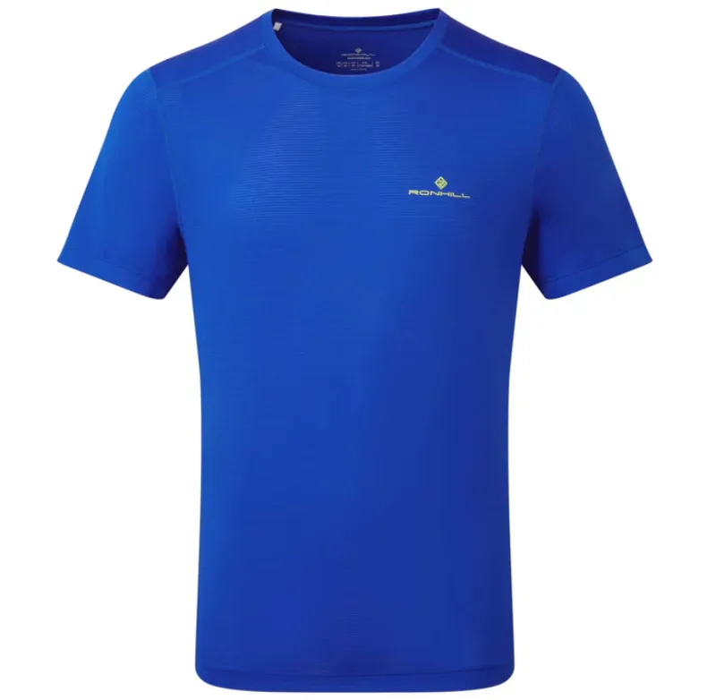 Ronhill Men's Tech S/S Tee Azurite/Citrus