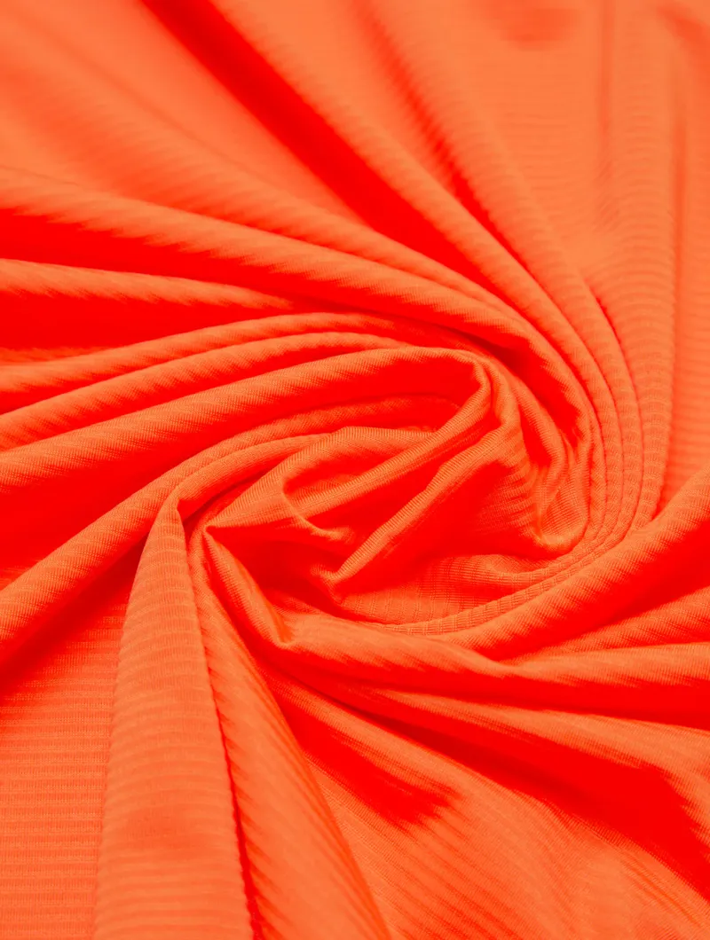 Ronhill Men's Tech S/S Tee Cardinal Orange/Ocean-7