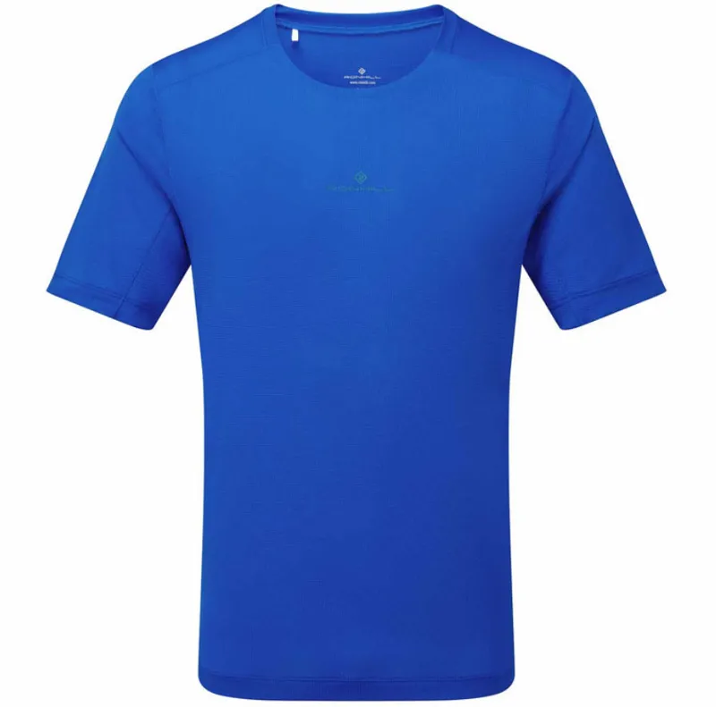 Ronhill Men's Tech S/S Tee Seafaring/Deep Laguna