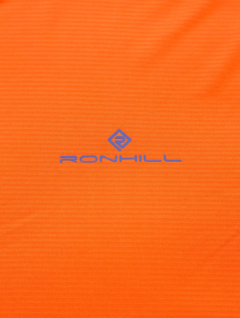 Ronhill Men's Tech S/S Tee Tangelo/Black-8