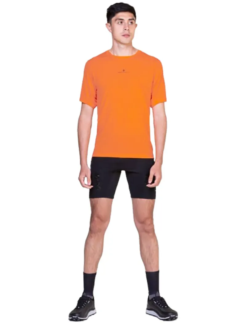 Ronhill Men's Tech S/S Tee Tangelo/Black-4