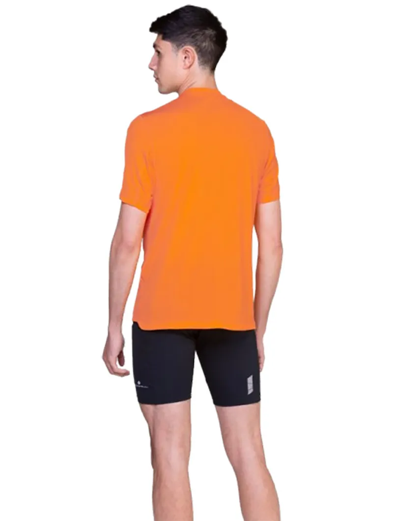 Ronhill Men's Tech S/S Tee Tangelo/Black-3