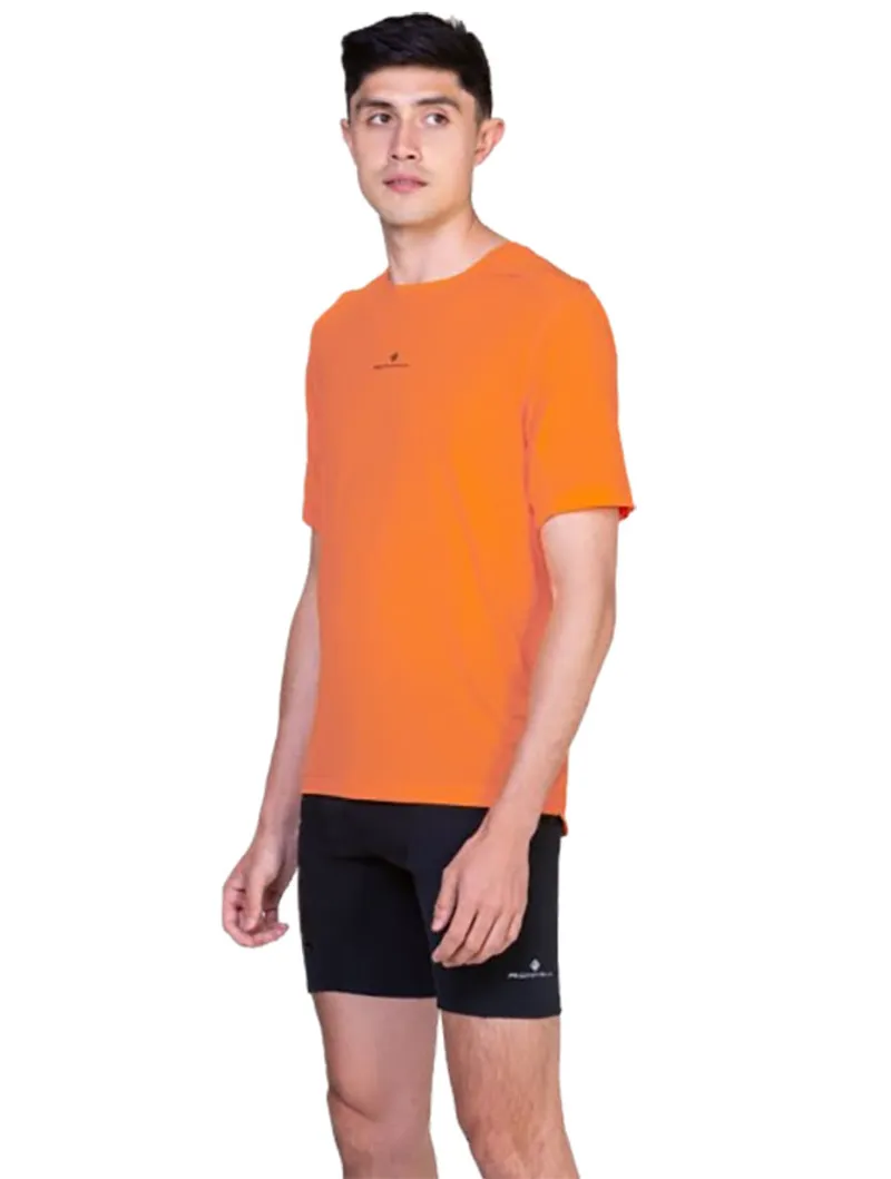 Ronhill Men's Tech S/S Tee Tangelo/Black-2