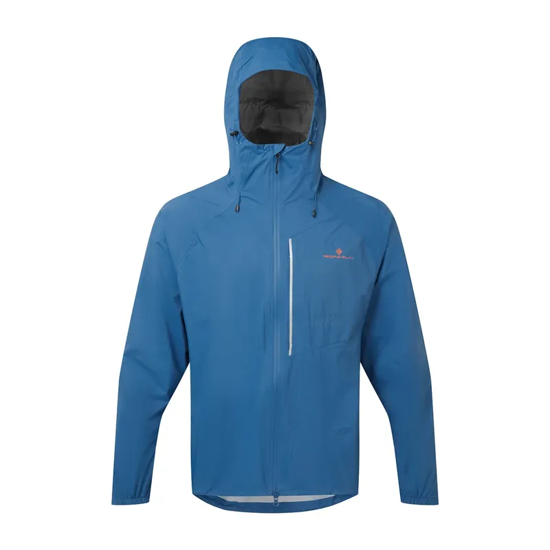 Ronhill Men's Tech Storm Jacket Glacier/Ronhill Red