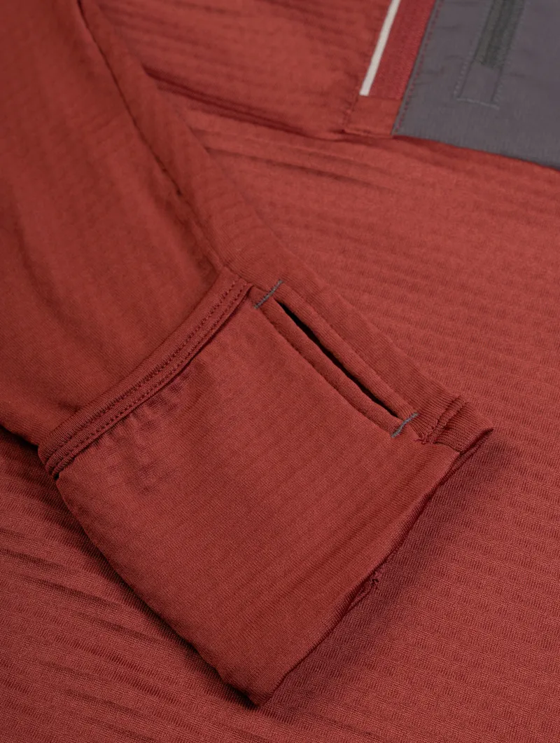 Ronhill Men's Tech Winter 1/2 Zip Chesnut/Oxide-9