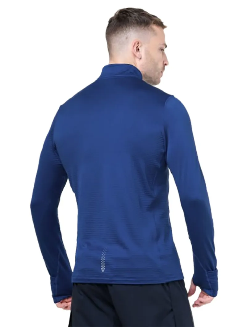 Ronhill Men's Tech Winter 1/2 Zip Ocean/Electric Blue-3