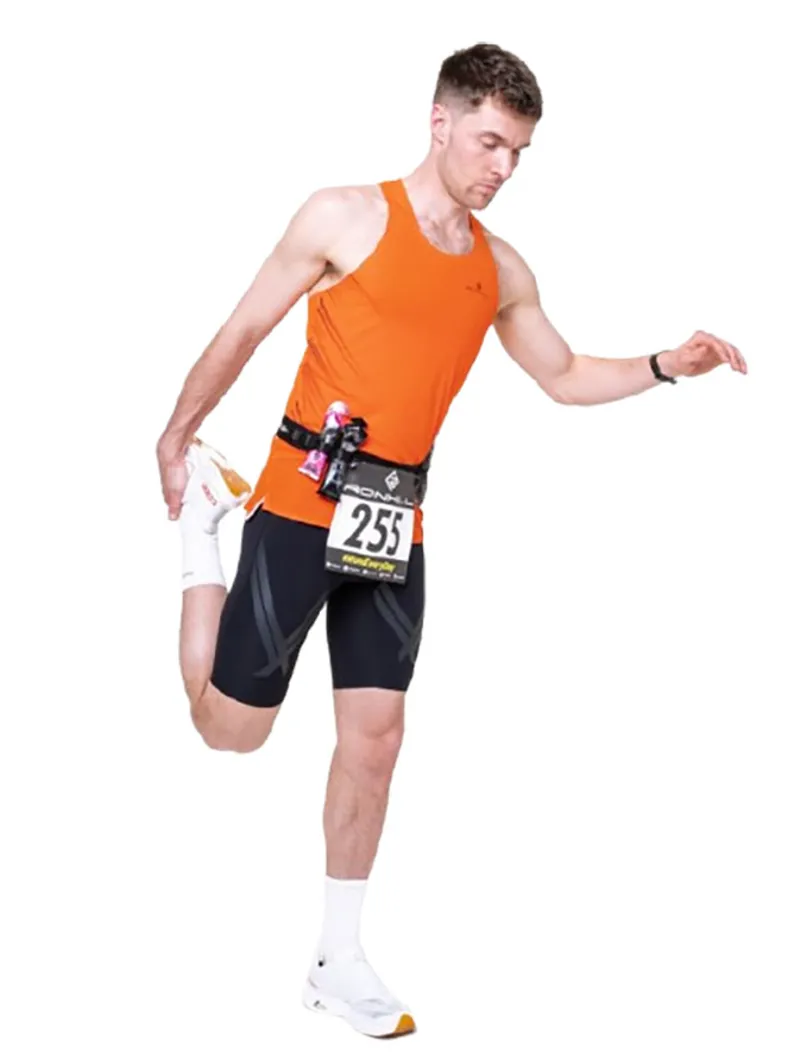 Ronhill Race Number Belt All Black-7