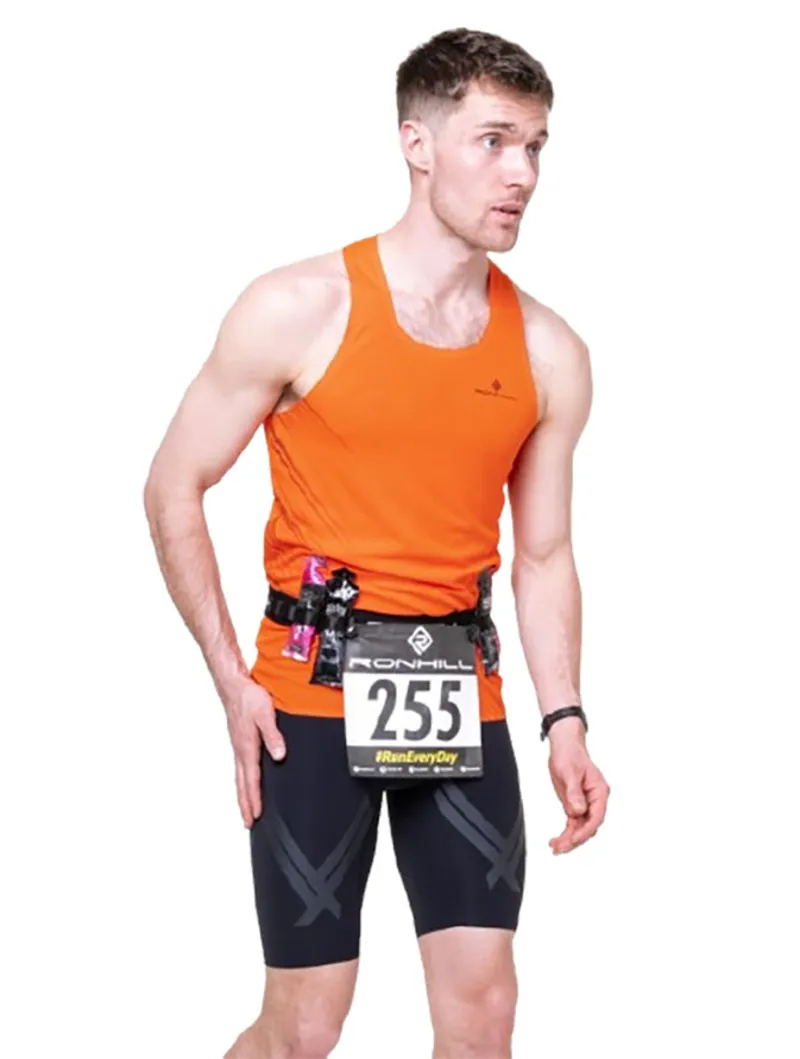 Ronhill Race Number Belt All Black-6
