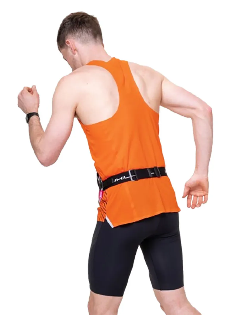 Ronhill Race Number Belt All Black-4