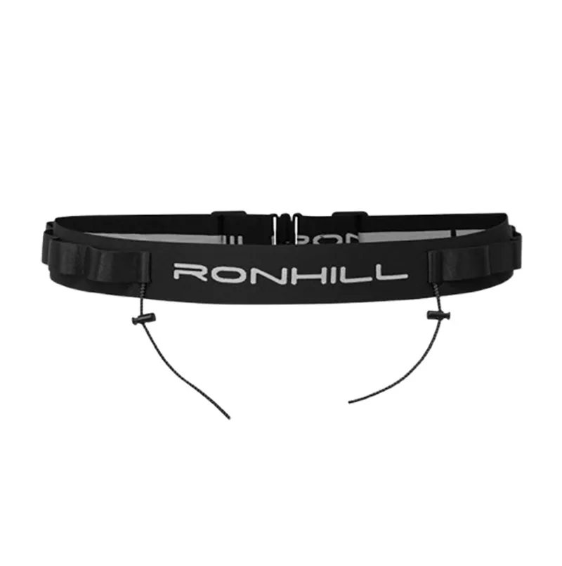 Ronhill Race Number Belt All Black