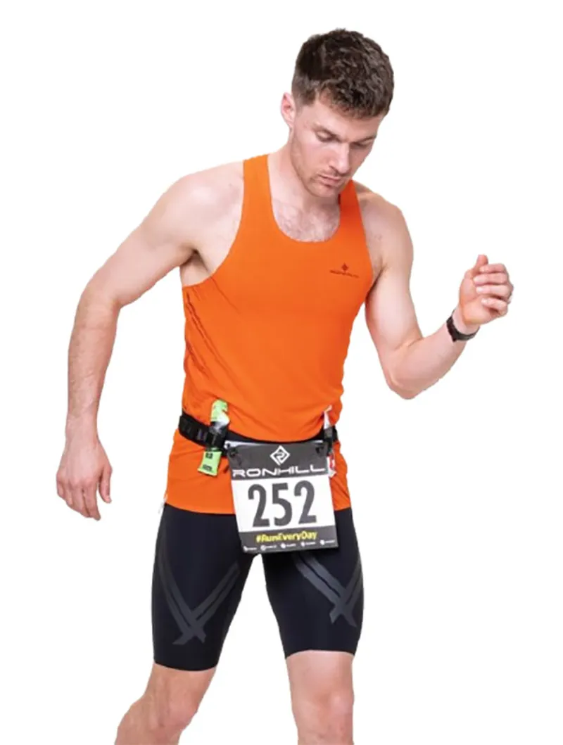 Ronhill Race Waist Belt All Black-2