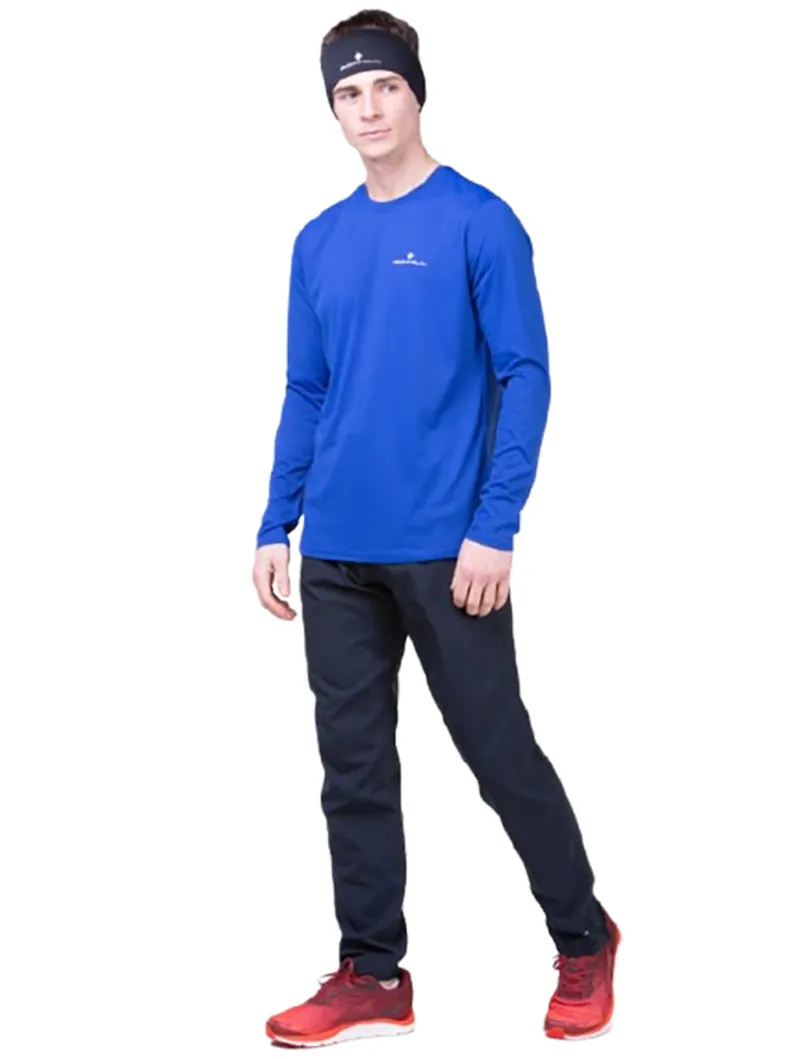 Ronhill Reversible Headband All Black-6