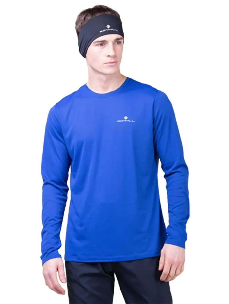 Ronhill Reversible Headband All Black-5