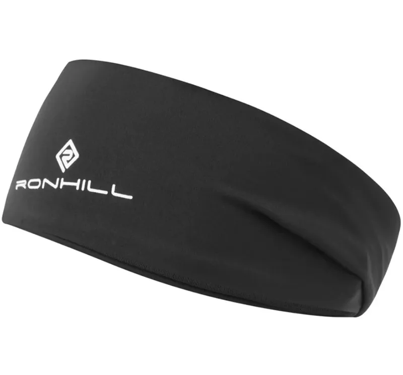 Ronhill Reversible Headband All Black