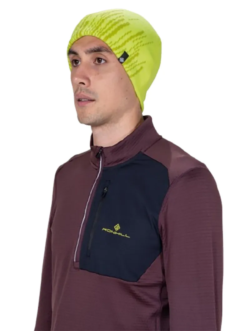 Ronhill Run Beanie Fluo Zest-4