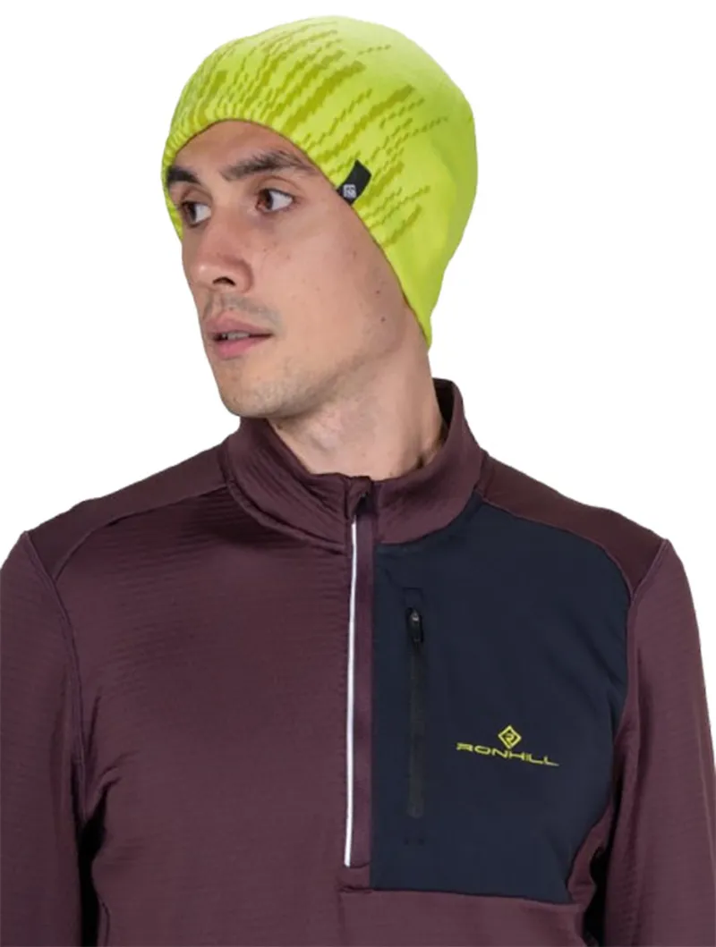 Ronhill Run Beanie Fluo Zest-3