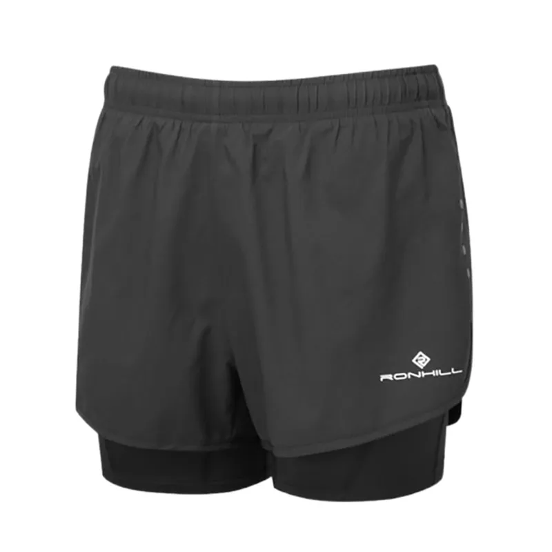 Ronhill Women's Core 3.5 inch Twin Short Black