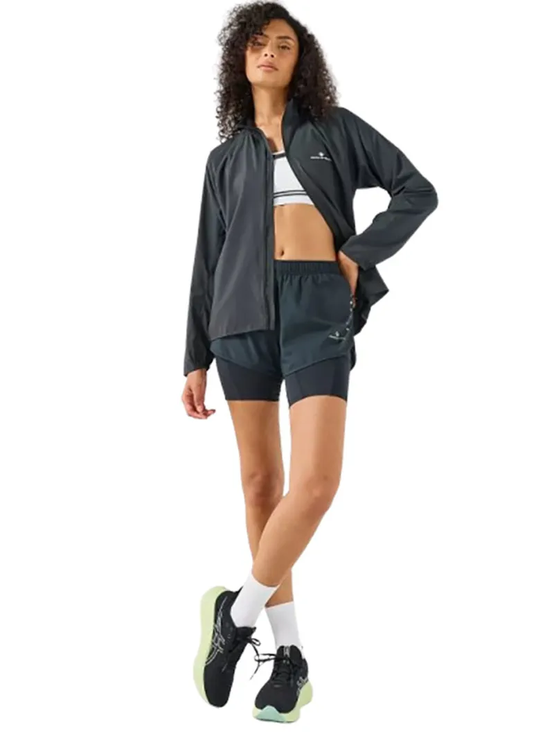 Ronhill Women's Core 3.5 inch Twin Short Black-8
