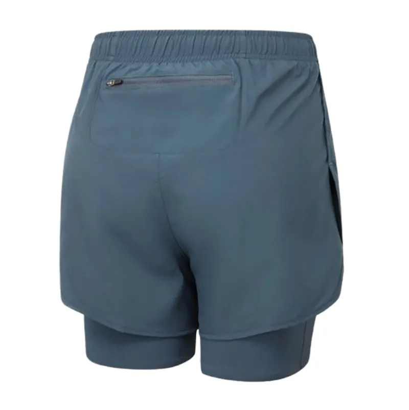 Ronhill Women's Core 3.5 inch Twin Short Evening Haze-1