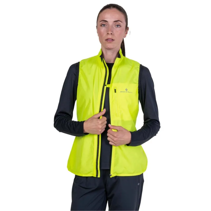 Ronhill Women's Core Gilet Fluo Zest-1