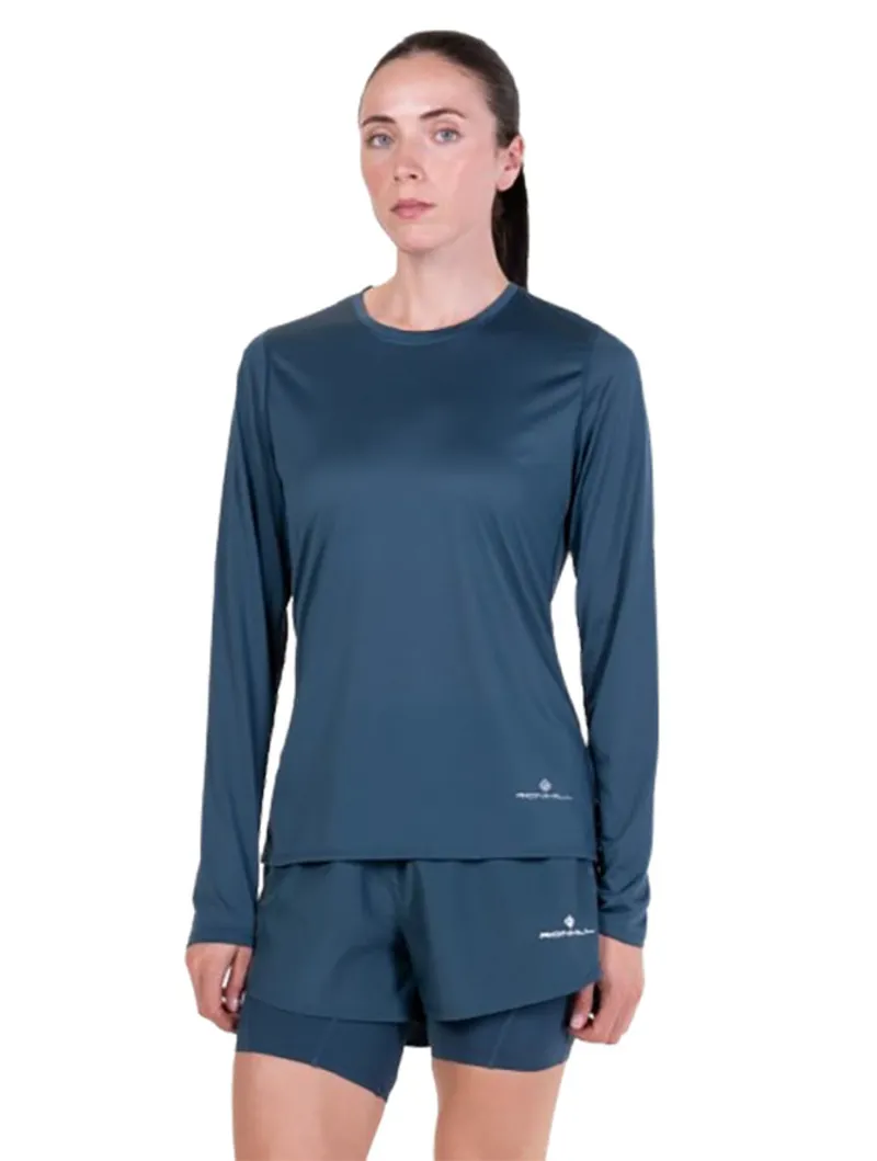 Ronhill Women's Core L/S Tee Evening Haze-2