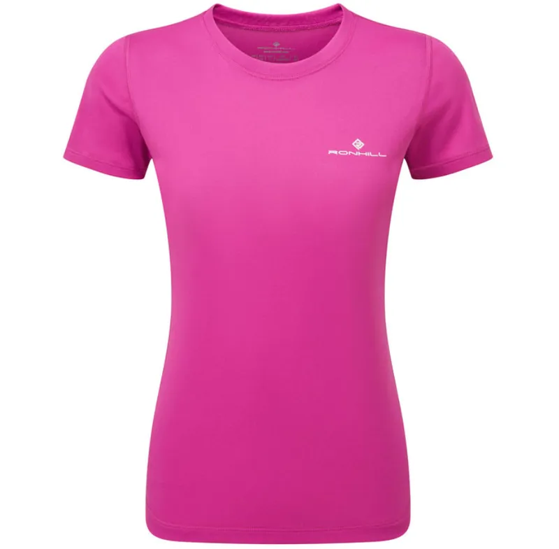 Ronhill Women's Core S/S Tee Razzmatazz/Bright White