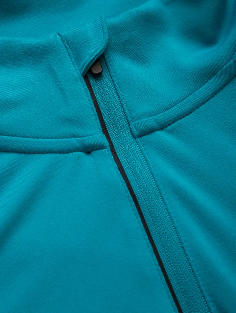 Ronhill Women's Core Thermal 1/2 Zip Azure/Bright White-4