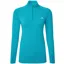 Ronhill Women's Core Thermal 1/2 Zip Azure/Bright White