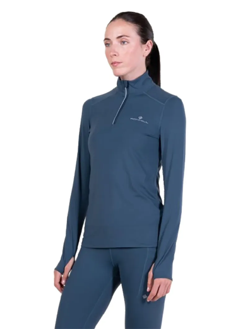 Ronhill Women's Core Thermal 1/2 Zip Evening Haze-3