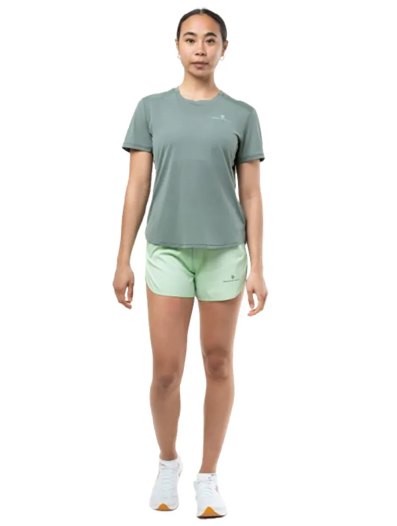 Ronhill Women's Tech 4.5 inch Short Seafoam/Laurel-5
