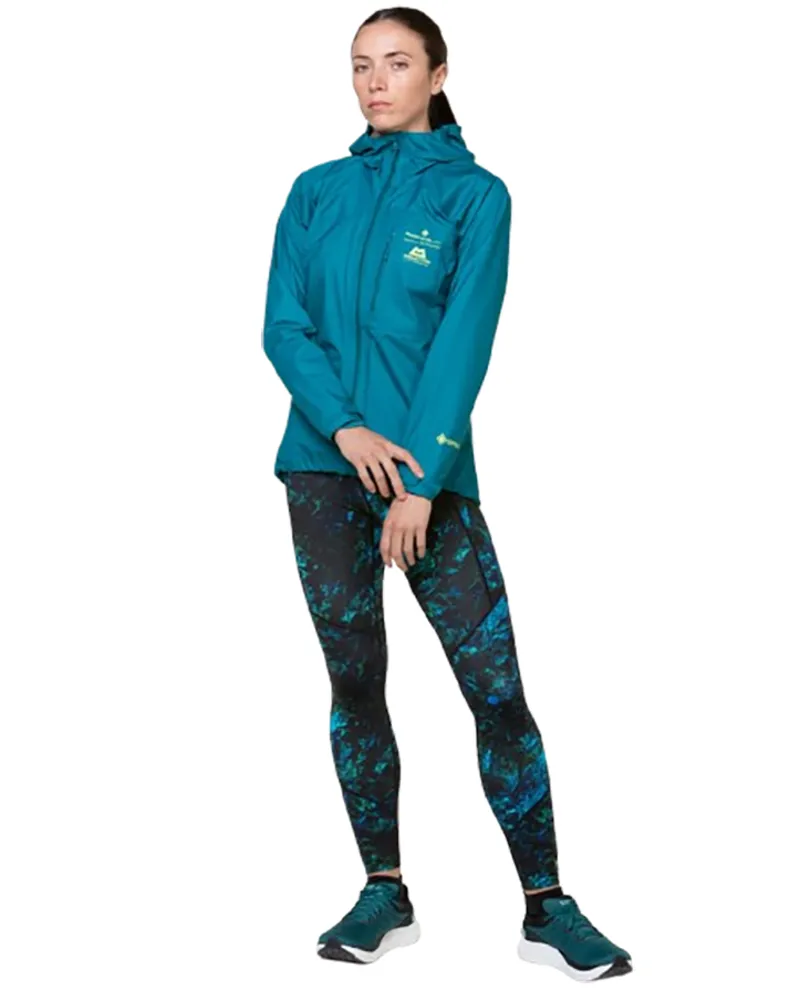 Ronhill Women's Tech Gore-Tex Mercurial Jacket Marine/Acid-4