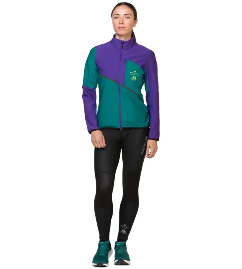 Ronhill Women's Tech Gore-Tex Windstopper Jacket Marine/Regal Purple-5