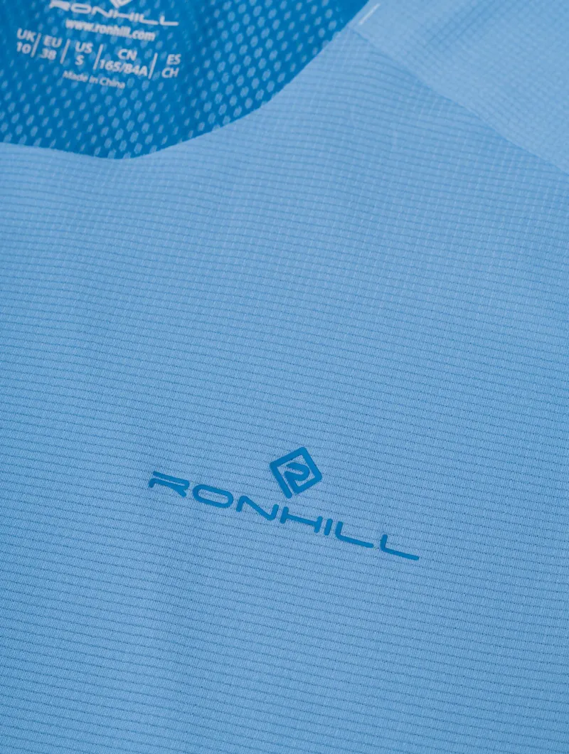 Ronhill Women's Tech Race S/S Tee Island/Tidal-5