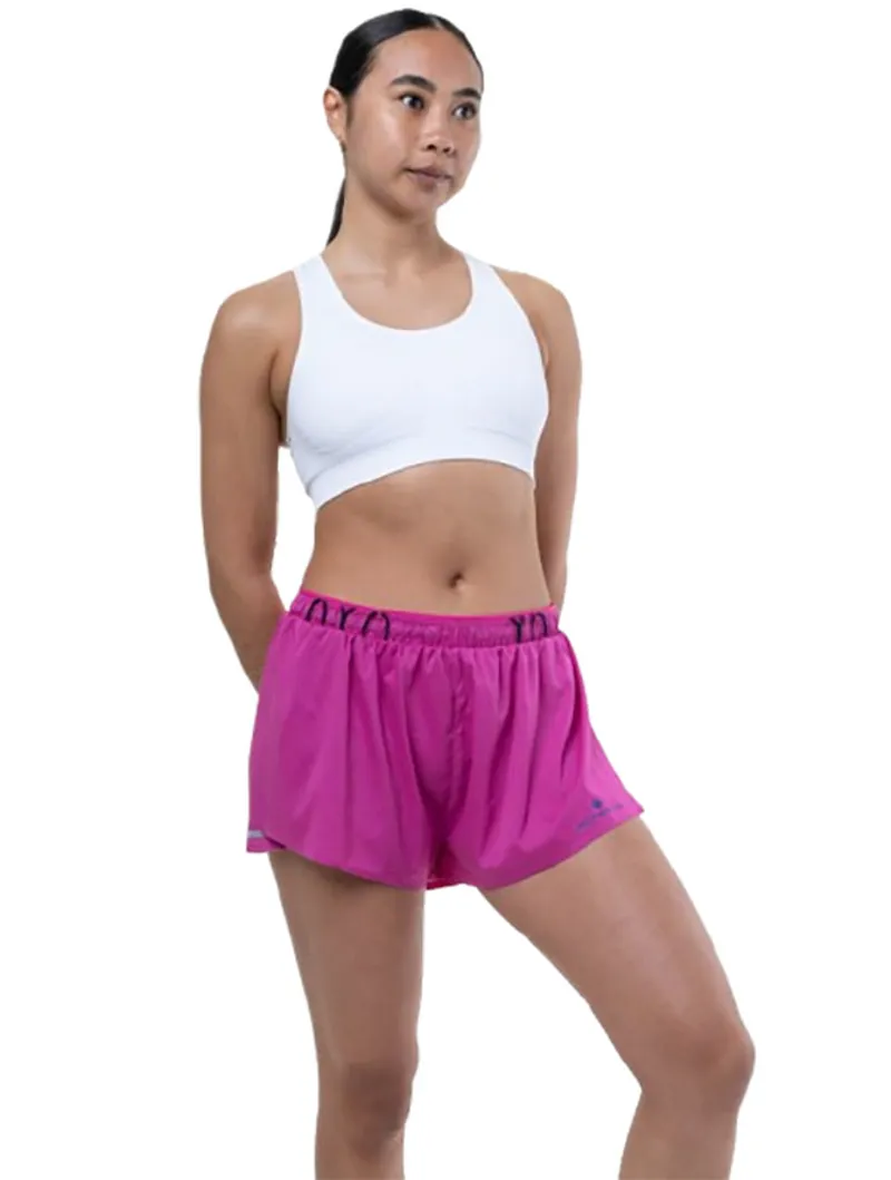 Ronhill Women's Tech Race Short Exuberance/Classic Blue-3