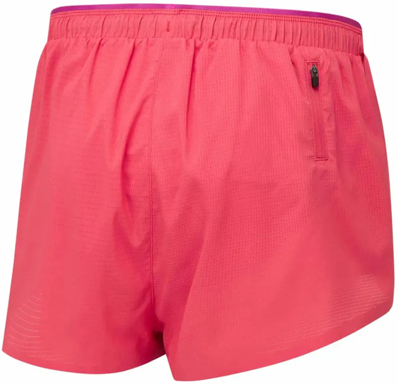 Ronhill Women's Tech Race Short Sunset/Razzmatazz-1