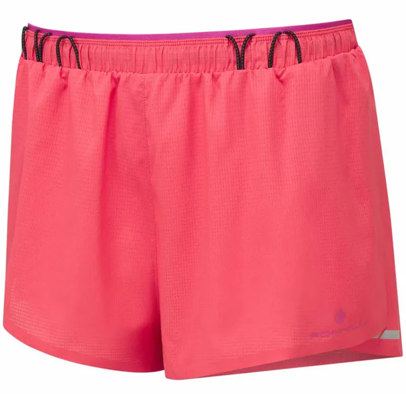 Ronhill Women's Tech Race Short Sunset/Razzmatazz