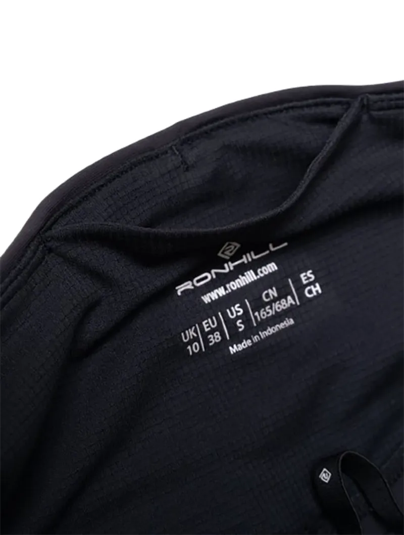 Ronhill Women's Tech Race Stretch Short All Black-9