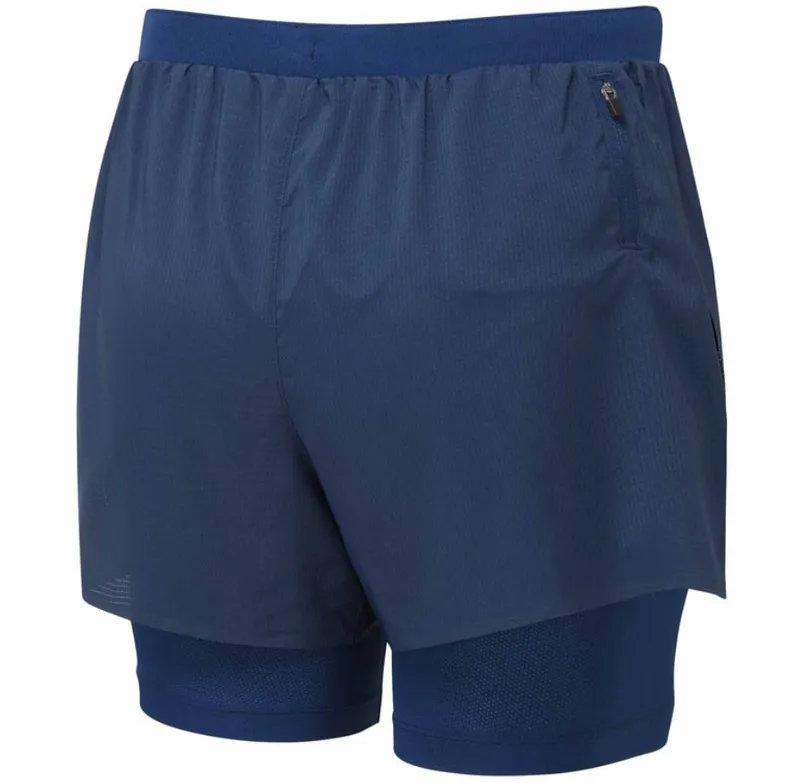 Ronhill Women's Tech Race Twin Short Dark Navy/Razzmatazz-1