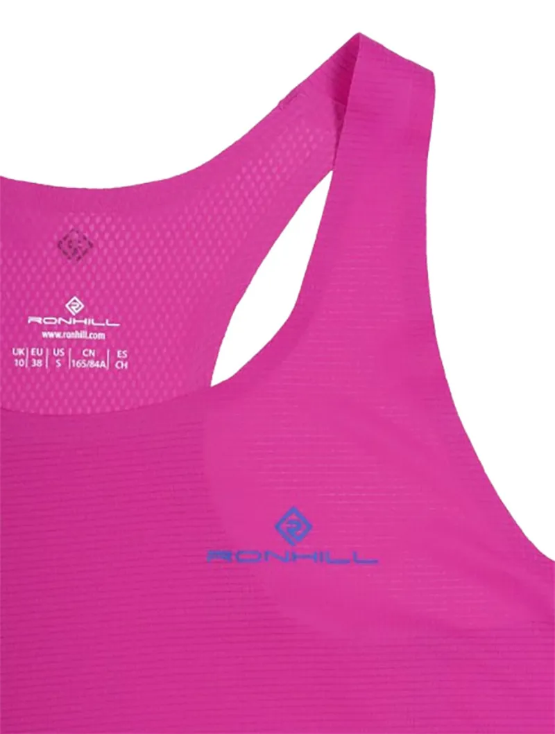 Ronhill Women's Tech Race Vest Exuberance/Classic Blue-7